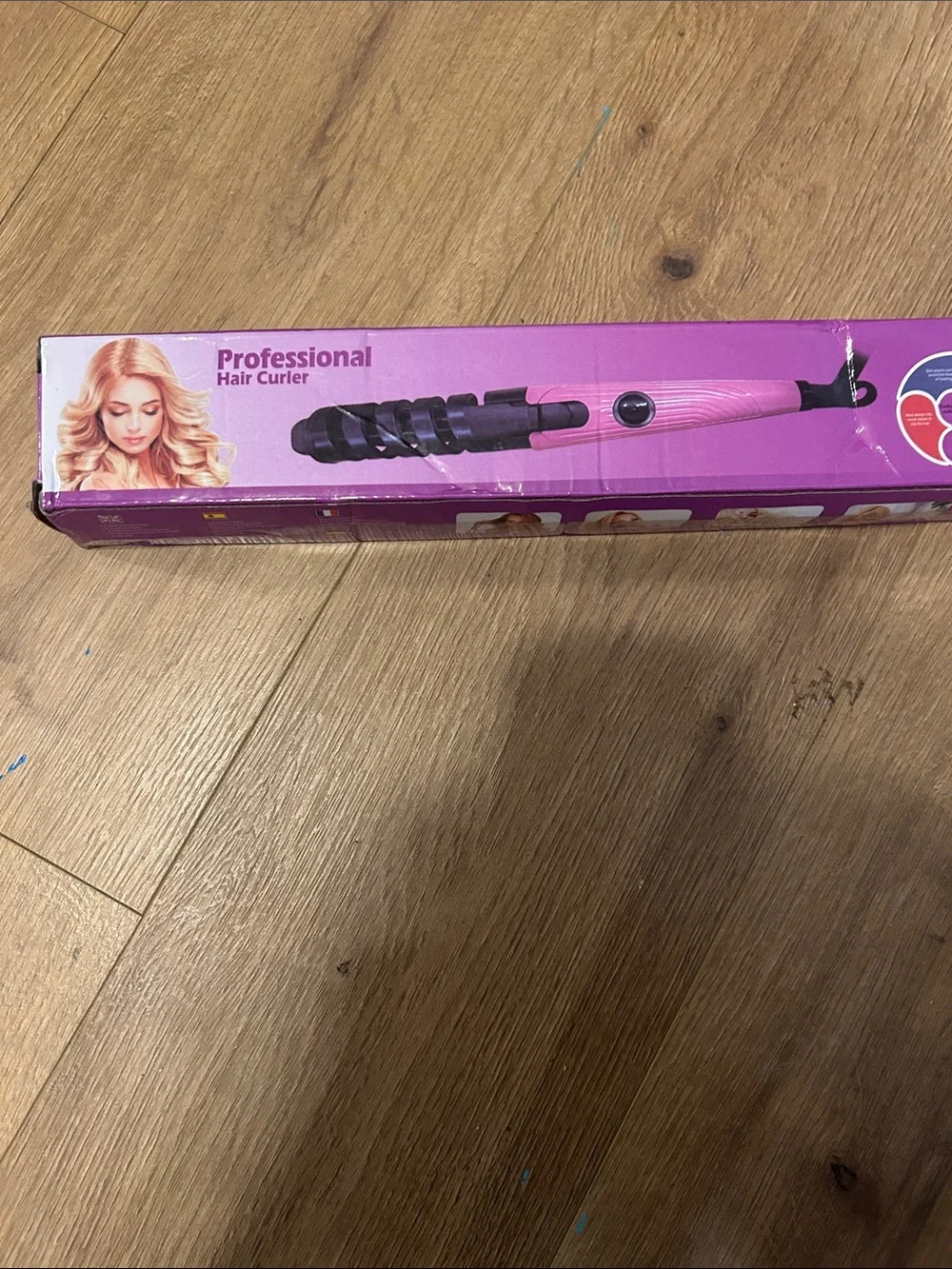 Pink Professional Hair Curler for Women - Easy Styling